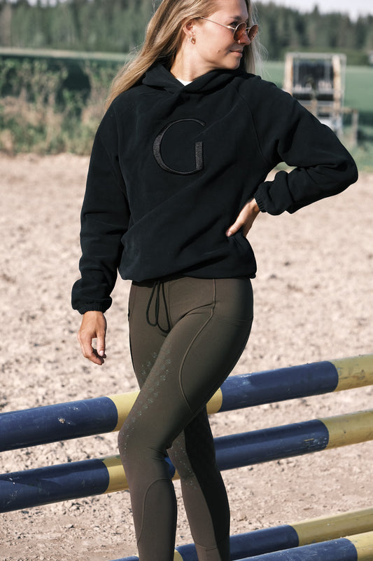 Gallop Riding Tights With Pocket Navy - Bottoms - Mole Avon